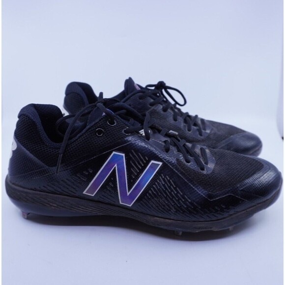 New Balance Low-Cut 4040v4 Metal Baseball Cleats (L4040AB4) Black Size 16 Mens - Picture 1 of 7